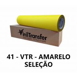 VINIL TRANSFER RECORTE AMARELO SELECAO 0,50