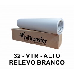 VINIL TRANSFER RECORTE ALTO RELEVO BRANCO 0,50